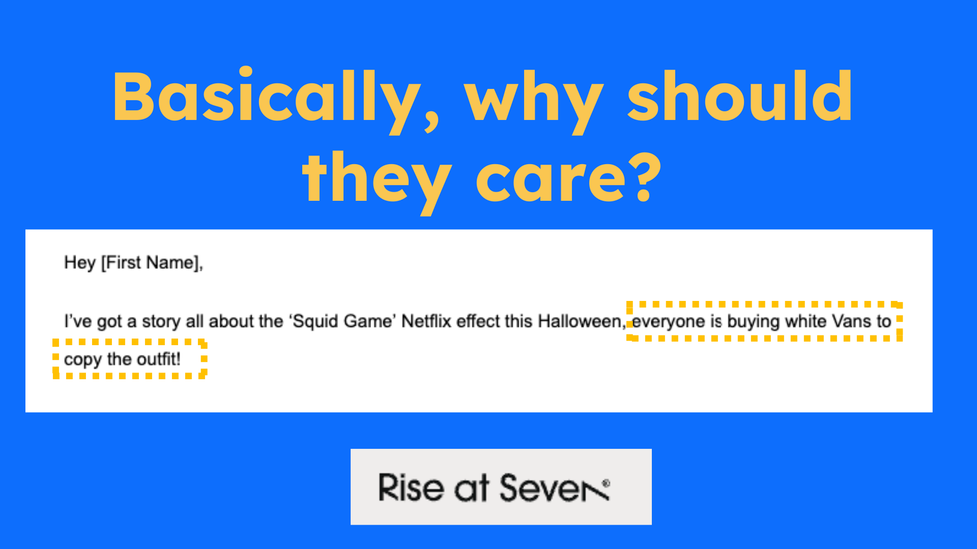 why should i care
